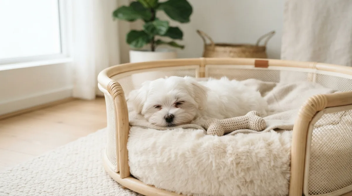 Your Maltese puppy's first week home